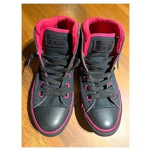 Converse Pink & Black JUNIORS